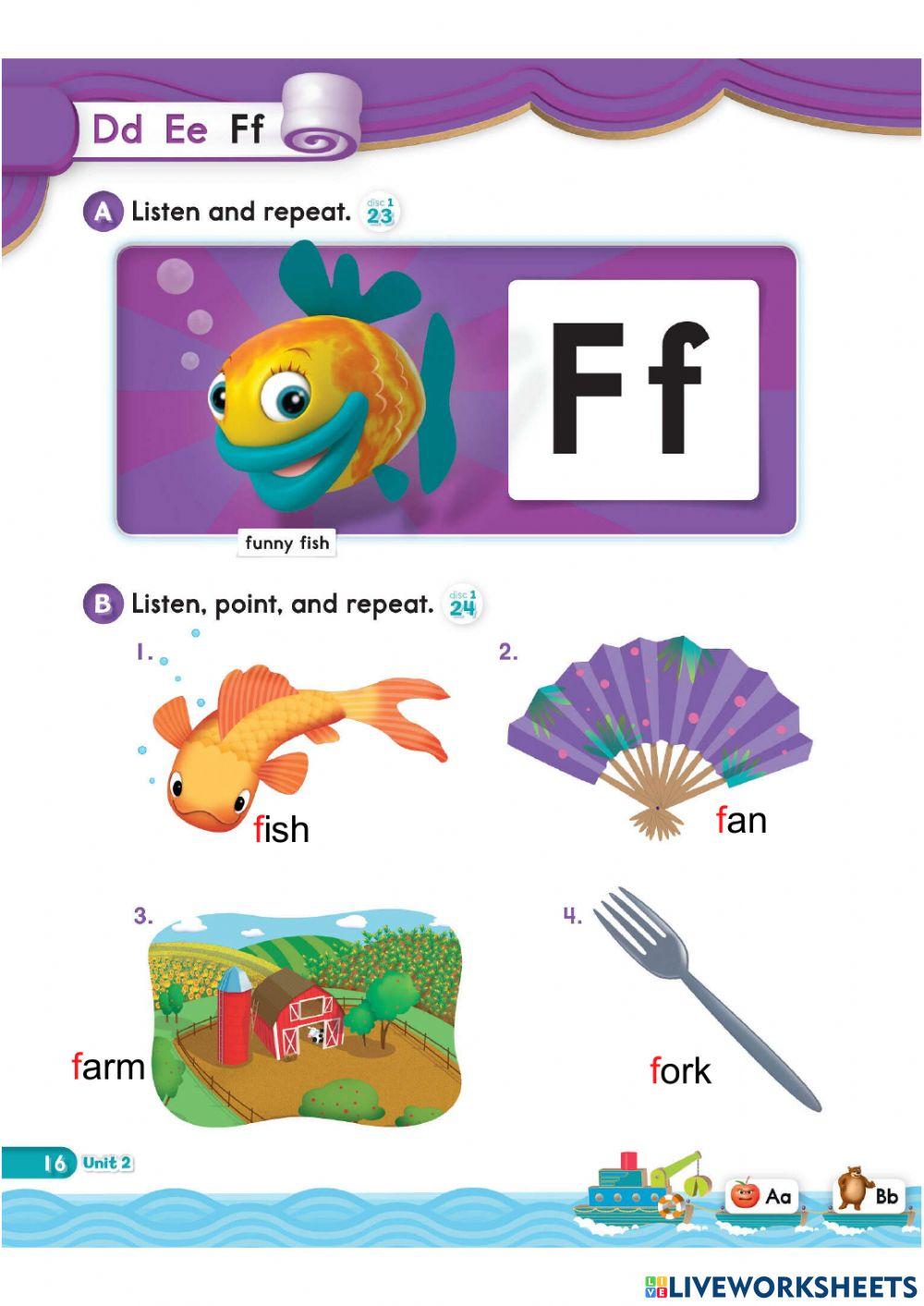 Phonics World - Letter A - I