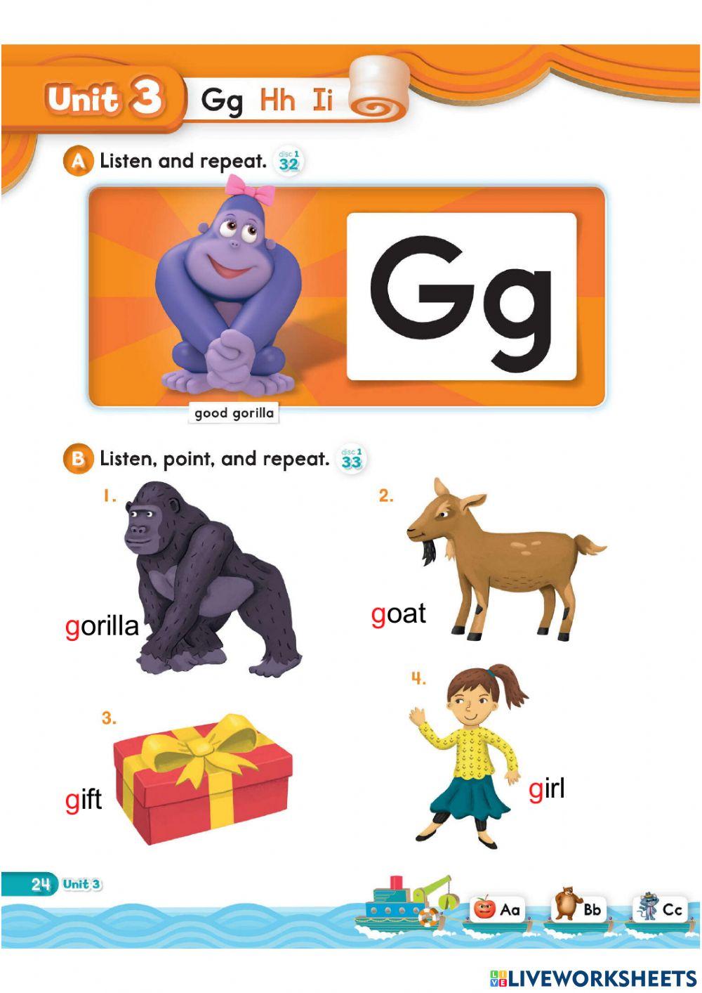 Phonics World - Letter A - I