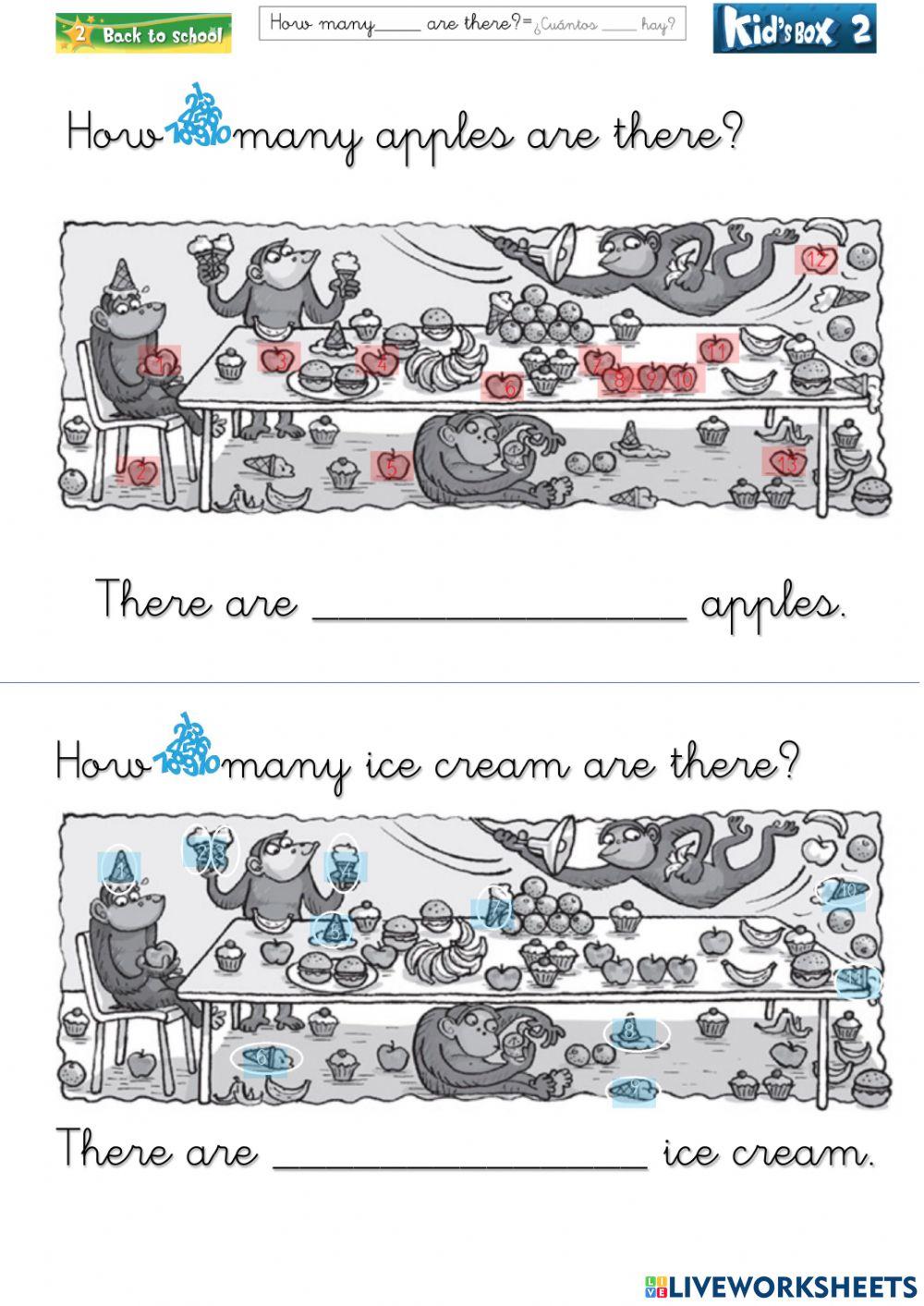 2º ab how many food