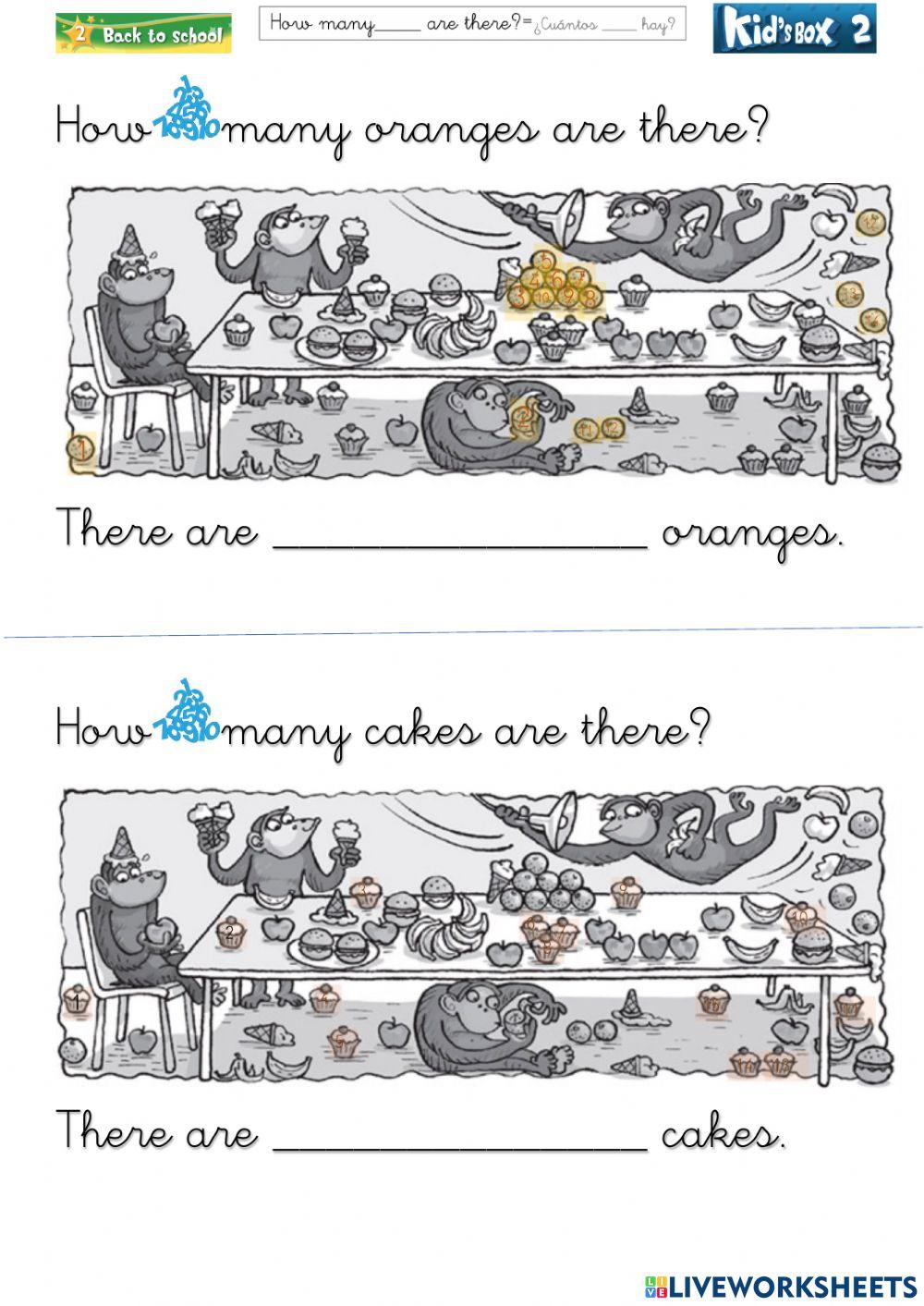 2º ab how many food