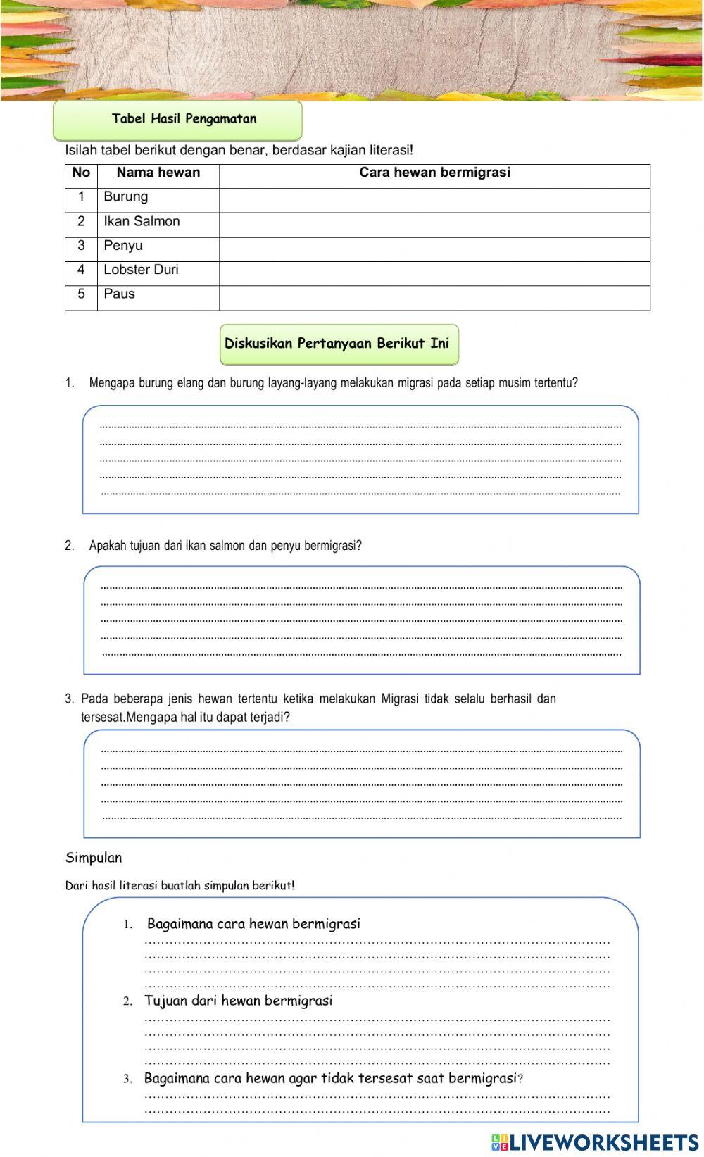 Lkpd sistem navigasi pada migrasi hewan