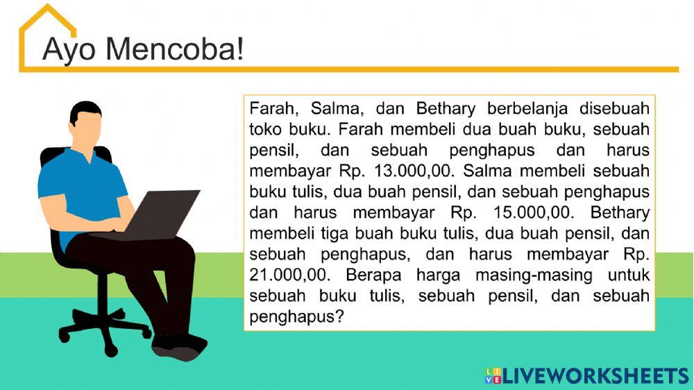 SPLTV Metode Determinan