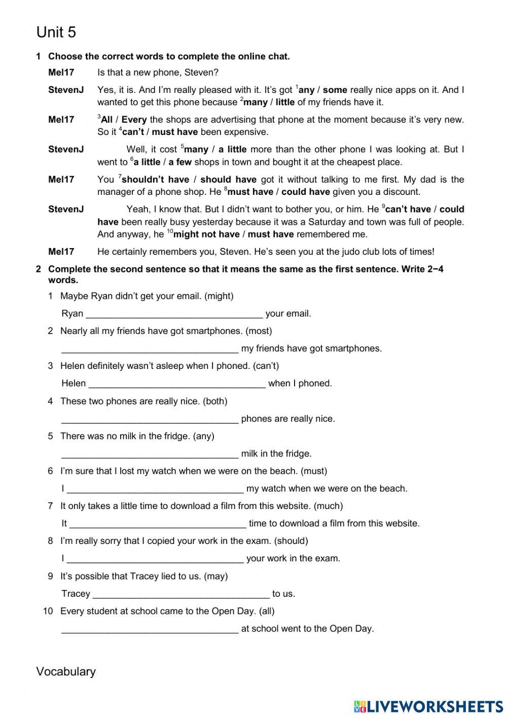test-5-grade-9-online-exercise-for-live-worksheets