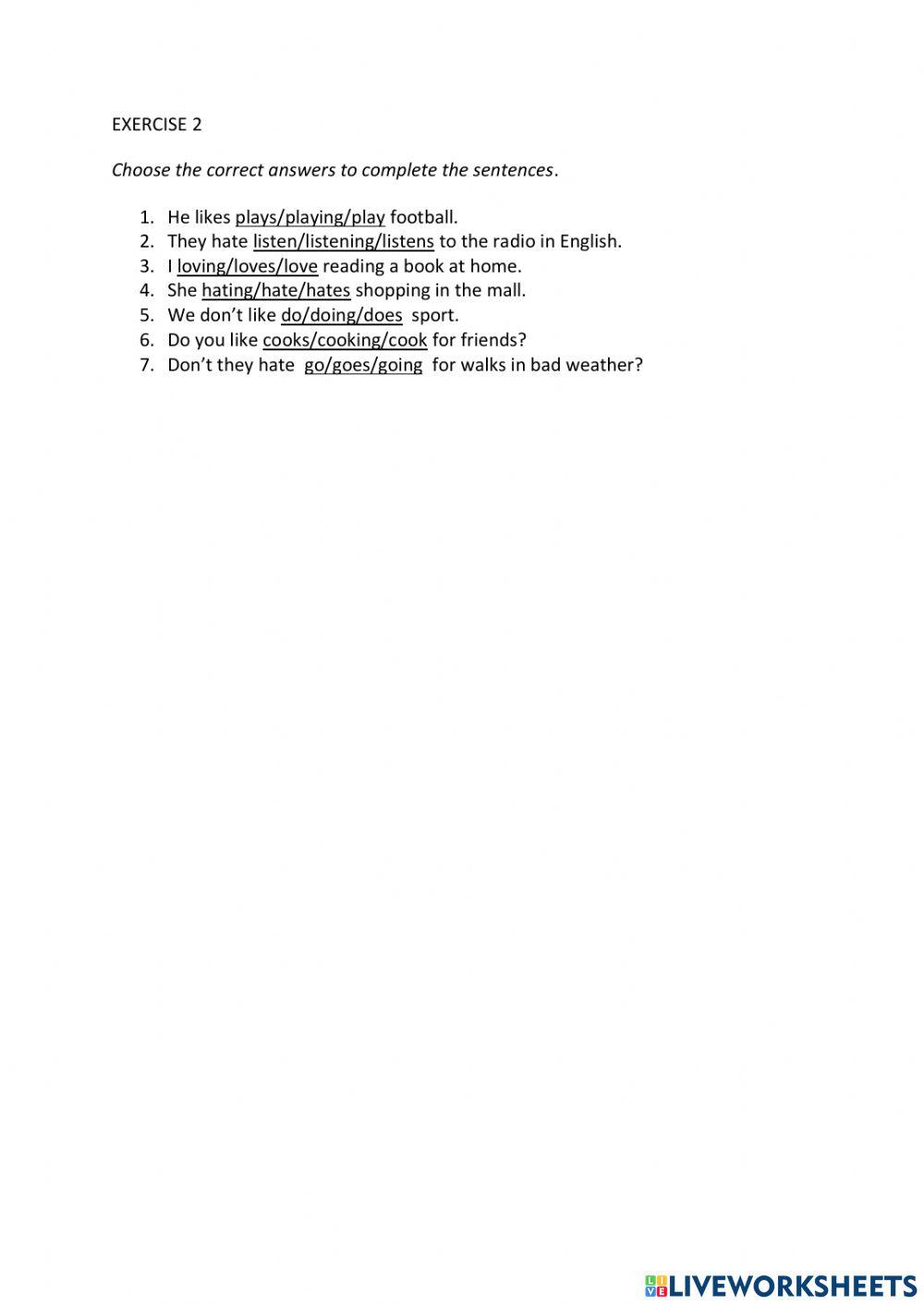 IE0, Unit 4, Language Builder, Exercise 2