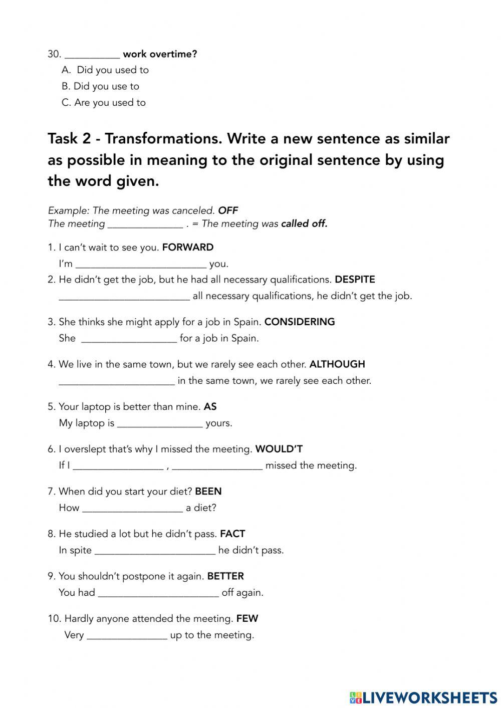 Final Intermediate test - S1-2