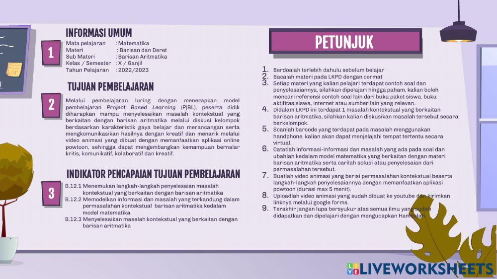 Lkpd barisan aritmatika 3