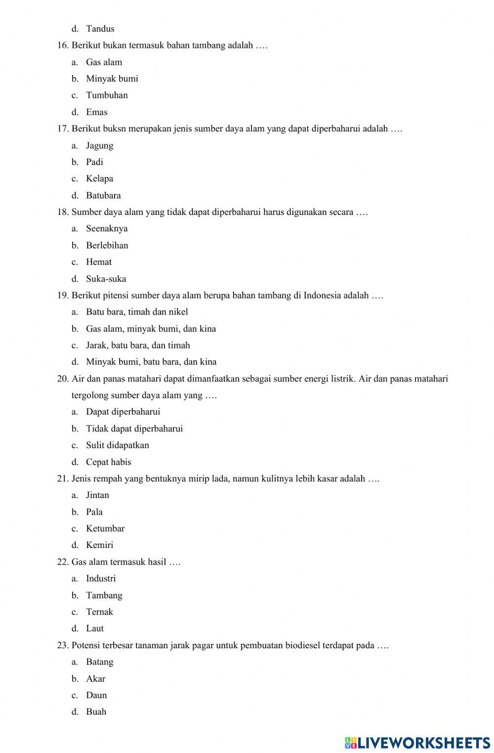 Soal PTS Ganjil IPS 2022-2023