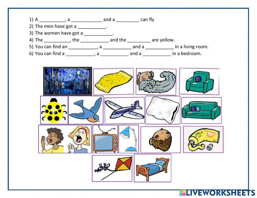 Lions: Read and complete