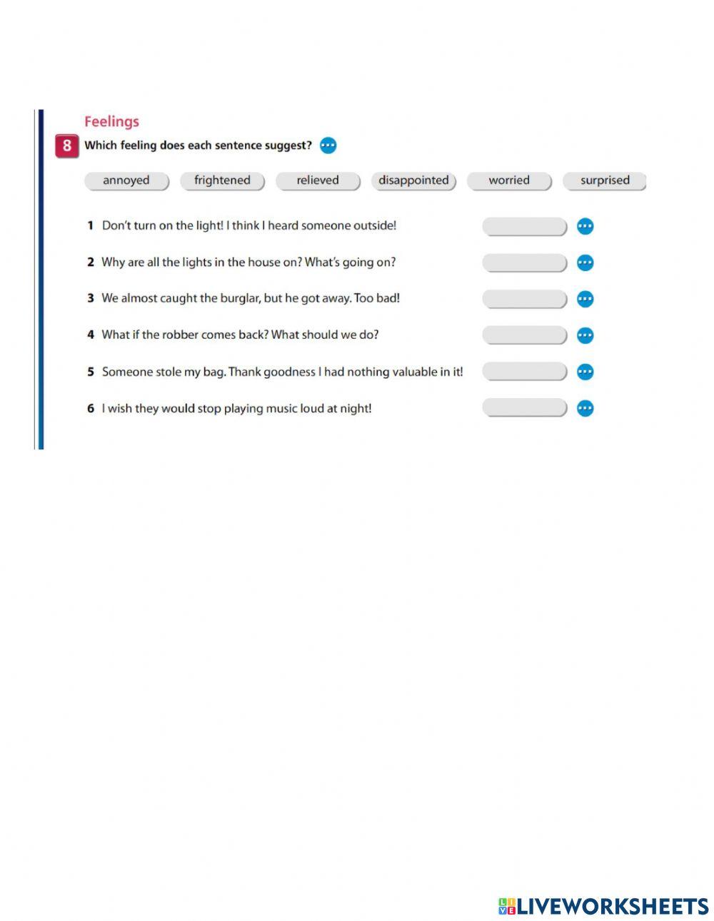 Feelings about crime