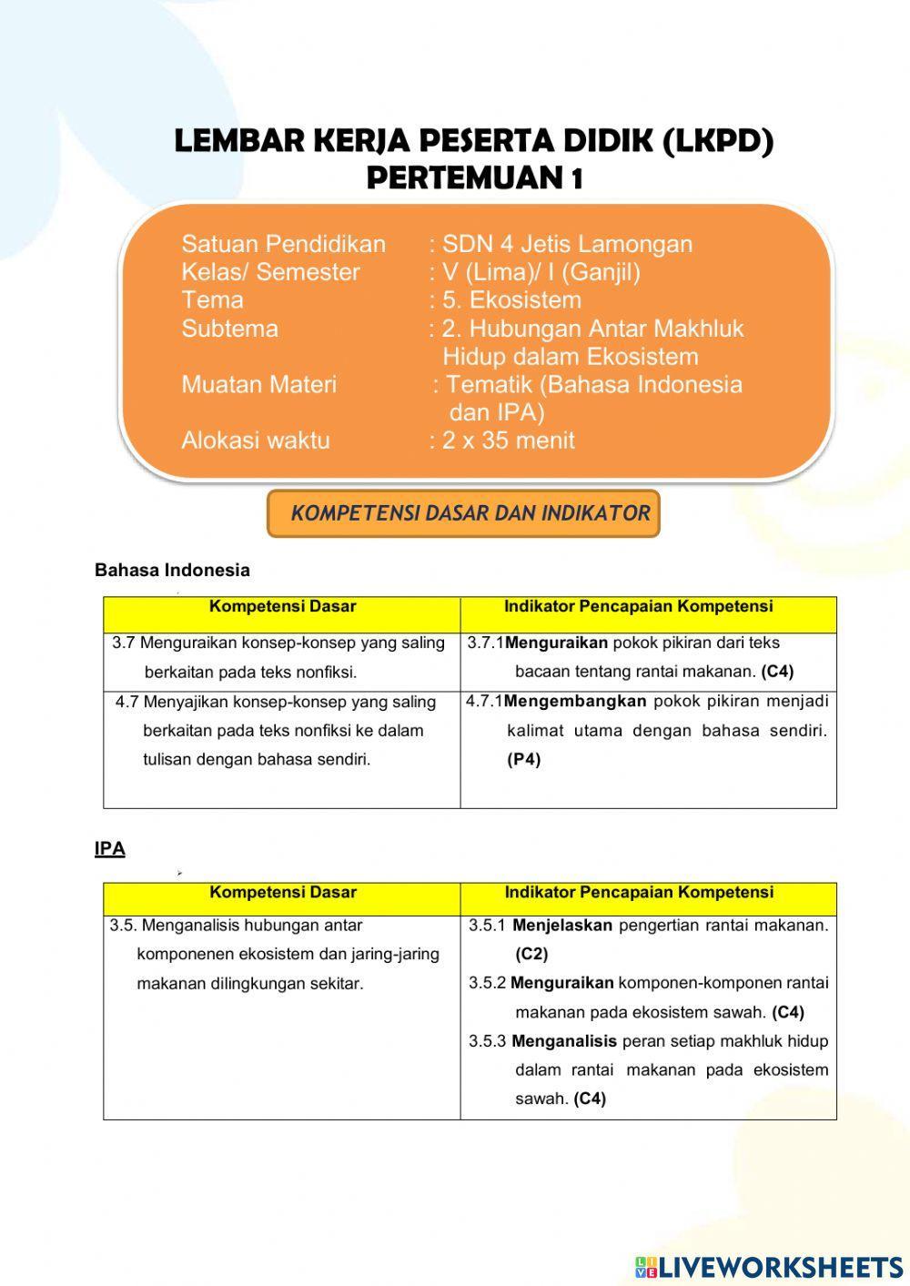 Lkpd tema 5 subtema 2