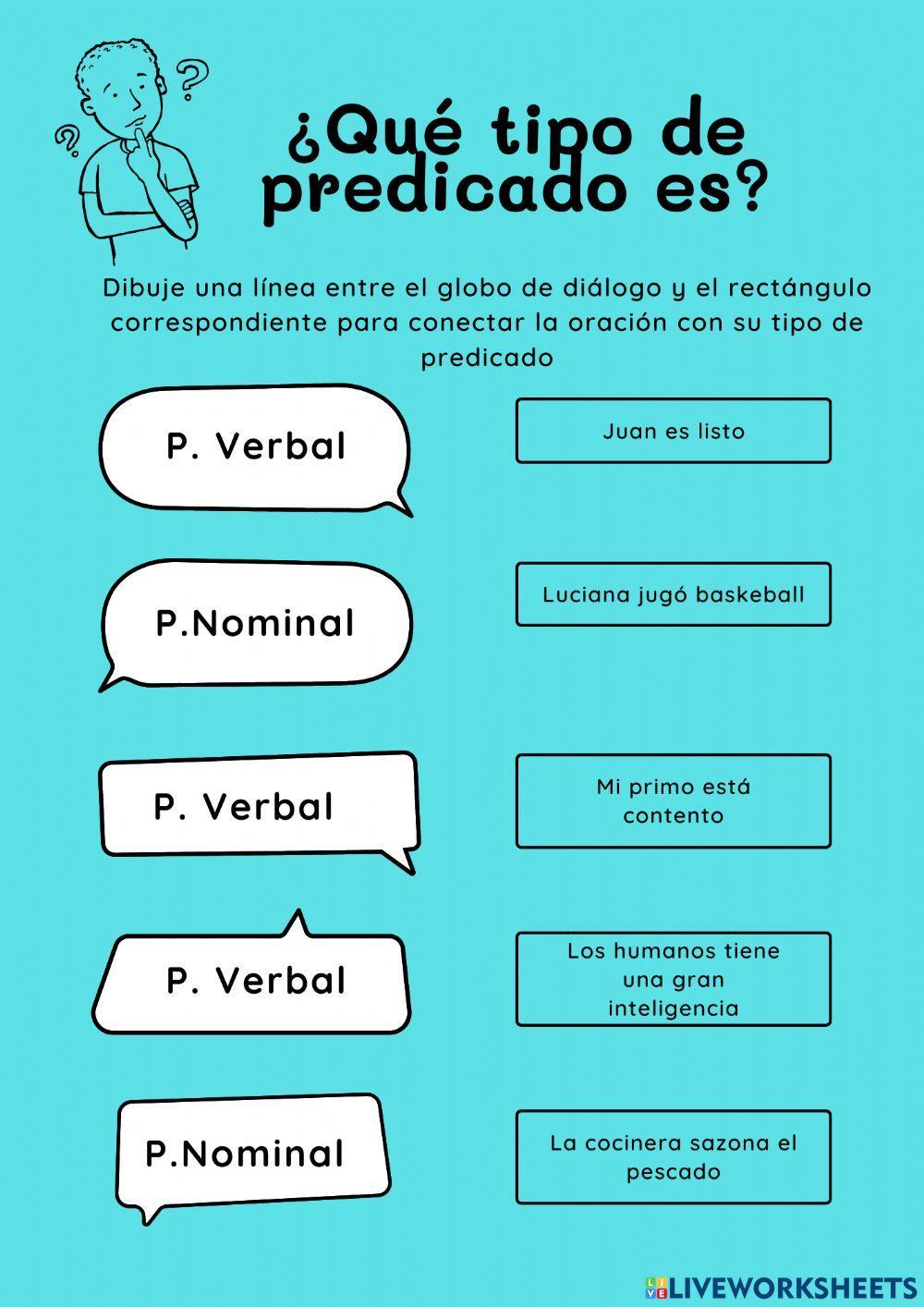 Tipos de Predicado