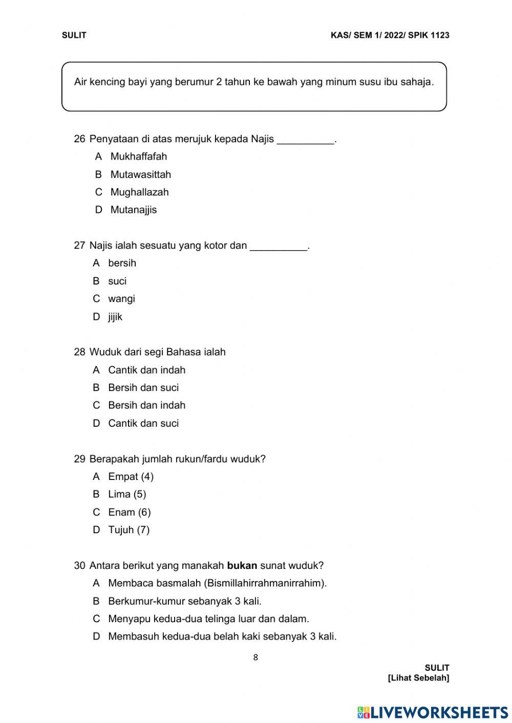 Feqah 1 bah a set 3 midterm okt 2022