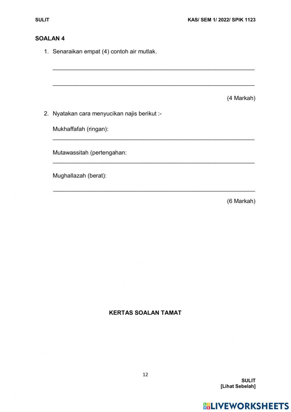 Feqah 1 bah b set 3 midterm okt 2022