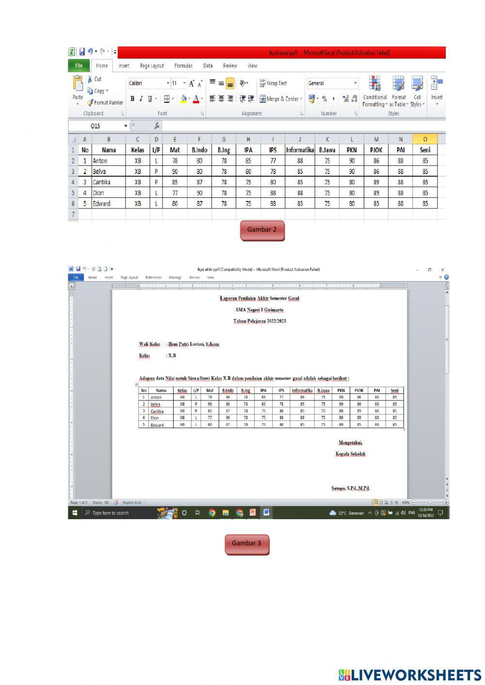 LKPD - Integrasi Copy, Paste, Cut