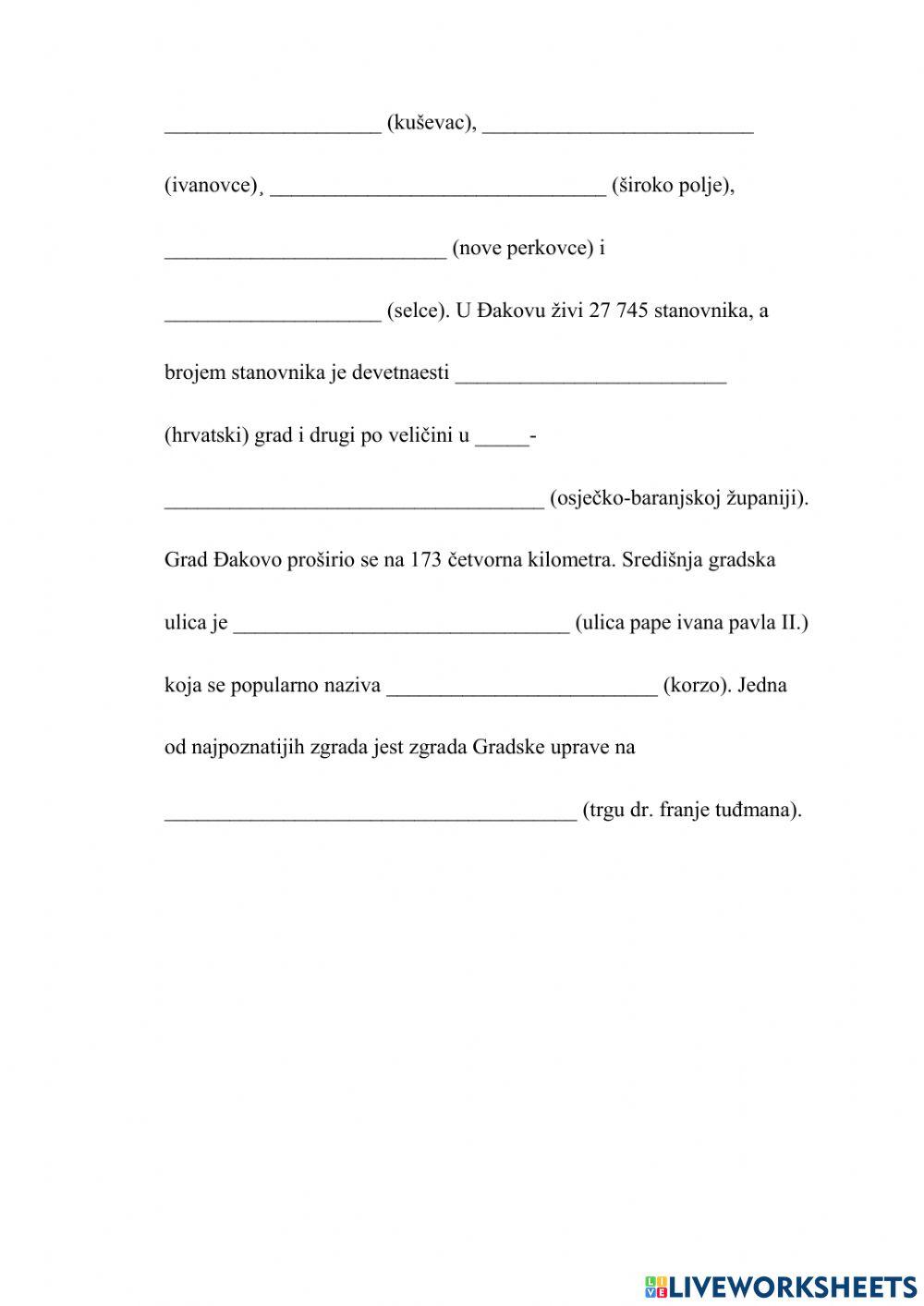 Veliko početno slovo - 6.