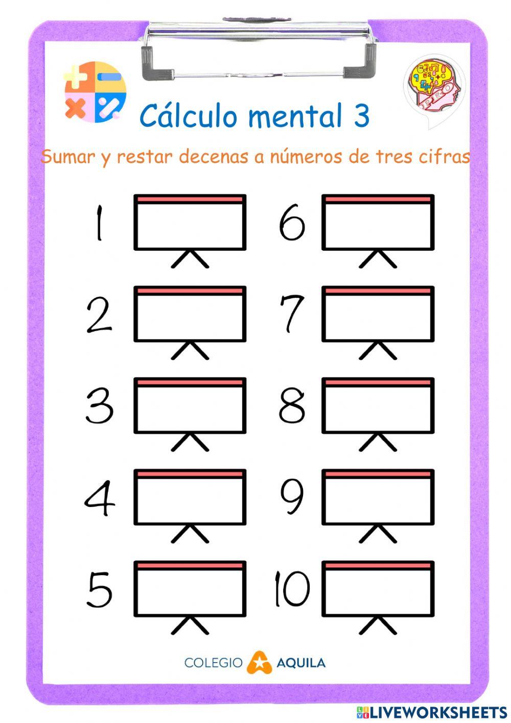 T1 Cálculo Mental 03