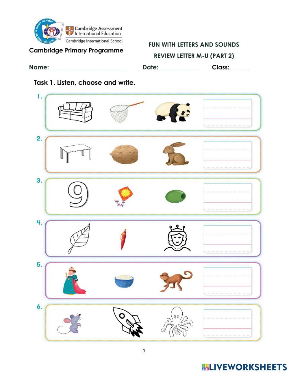 Review letters M-U-WS2