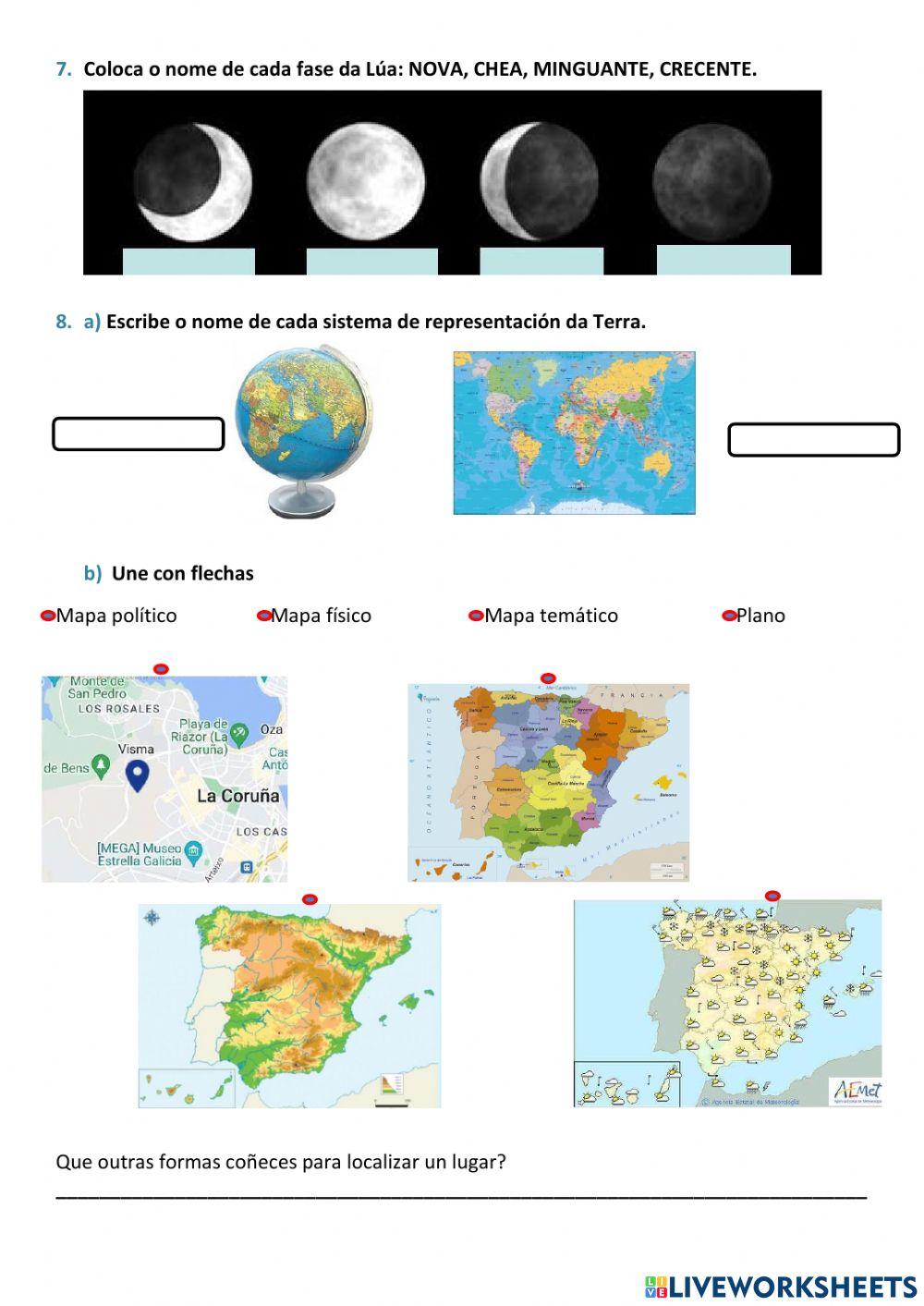 Sistema Solar e orientación