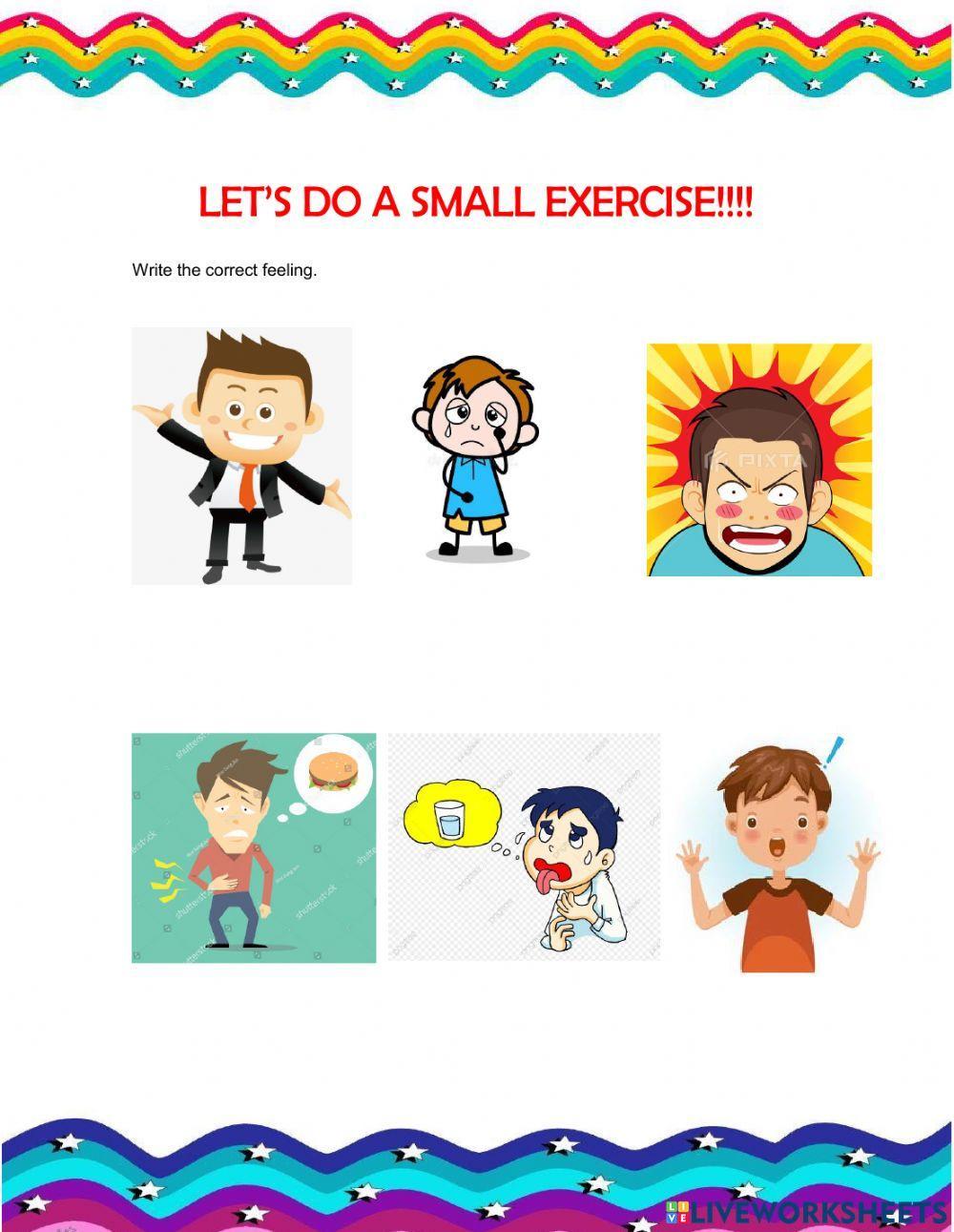 Feelings and emotions