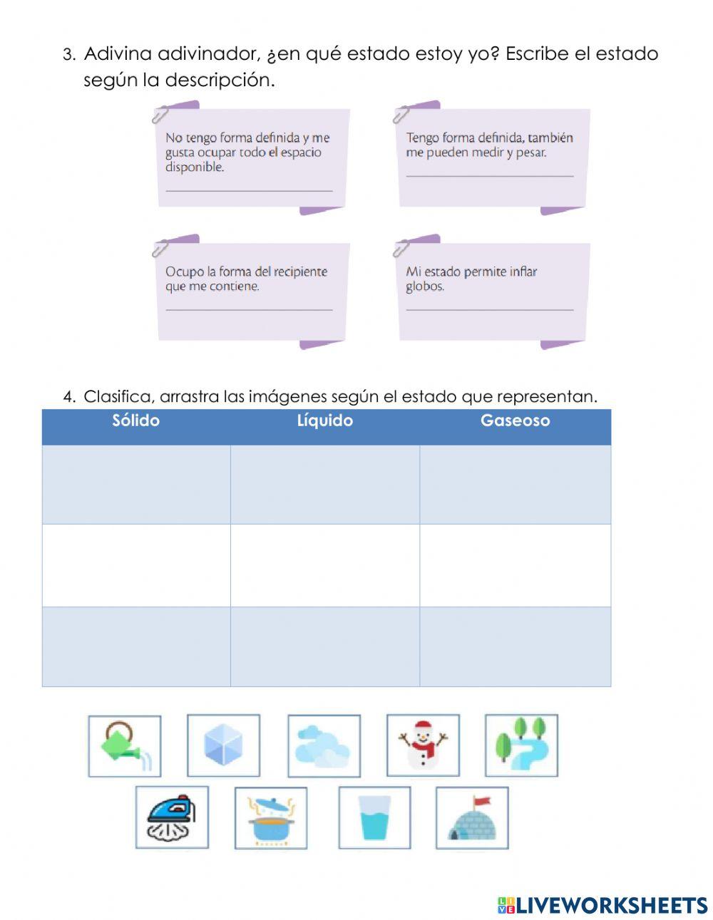 Estados de los materiales