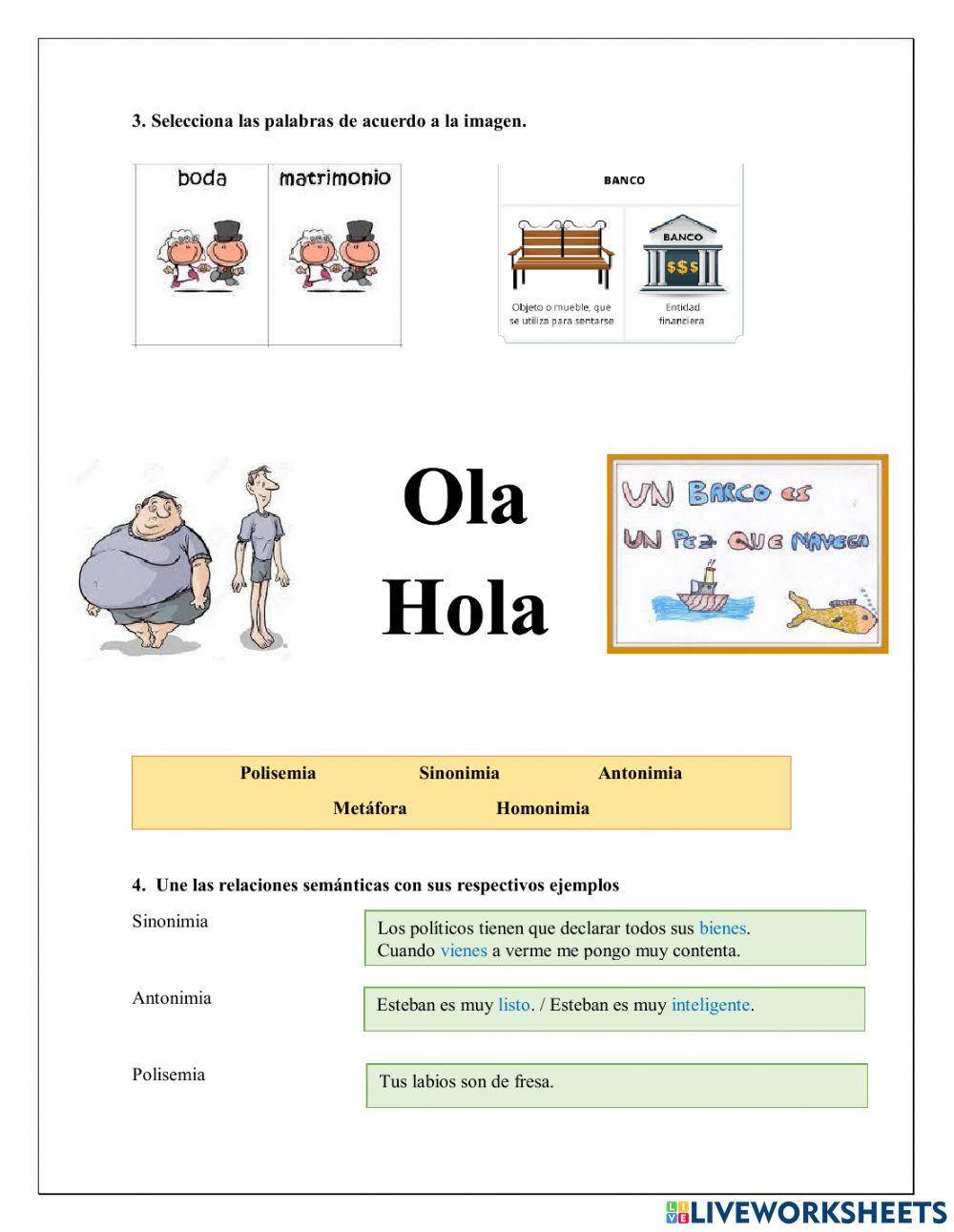 Relaciones semánticas