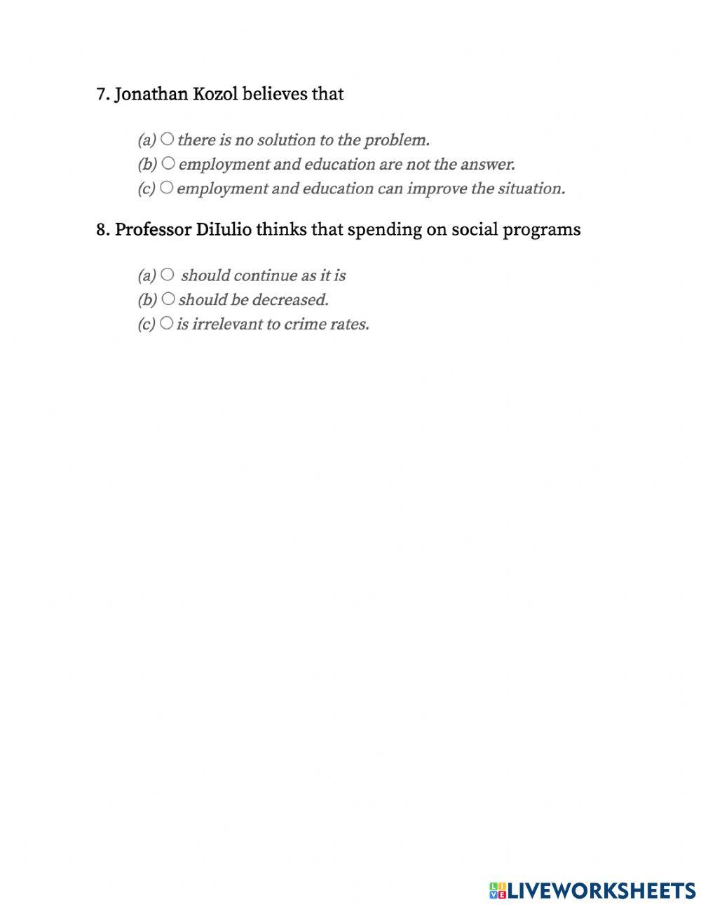 IELTS reading -Multiple choice