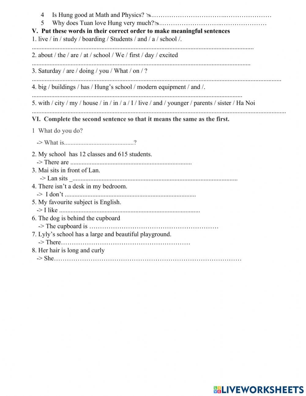 De on giua ky Anh 6 HK1 - so 2