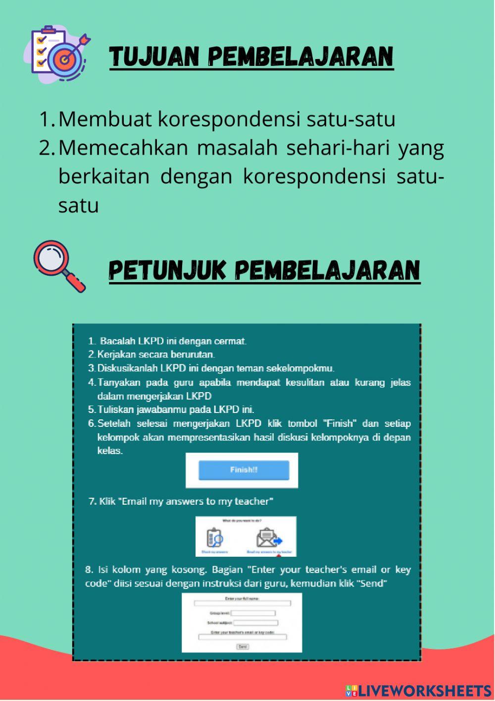 Korespondensi Satu-satu