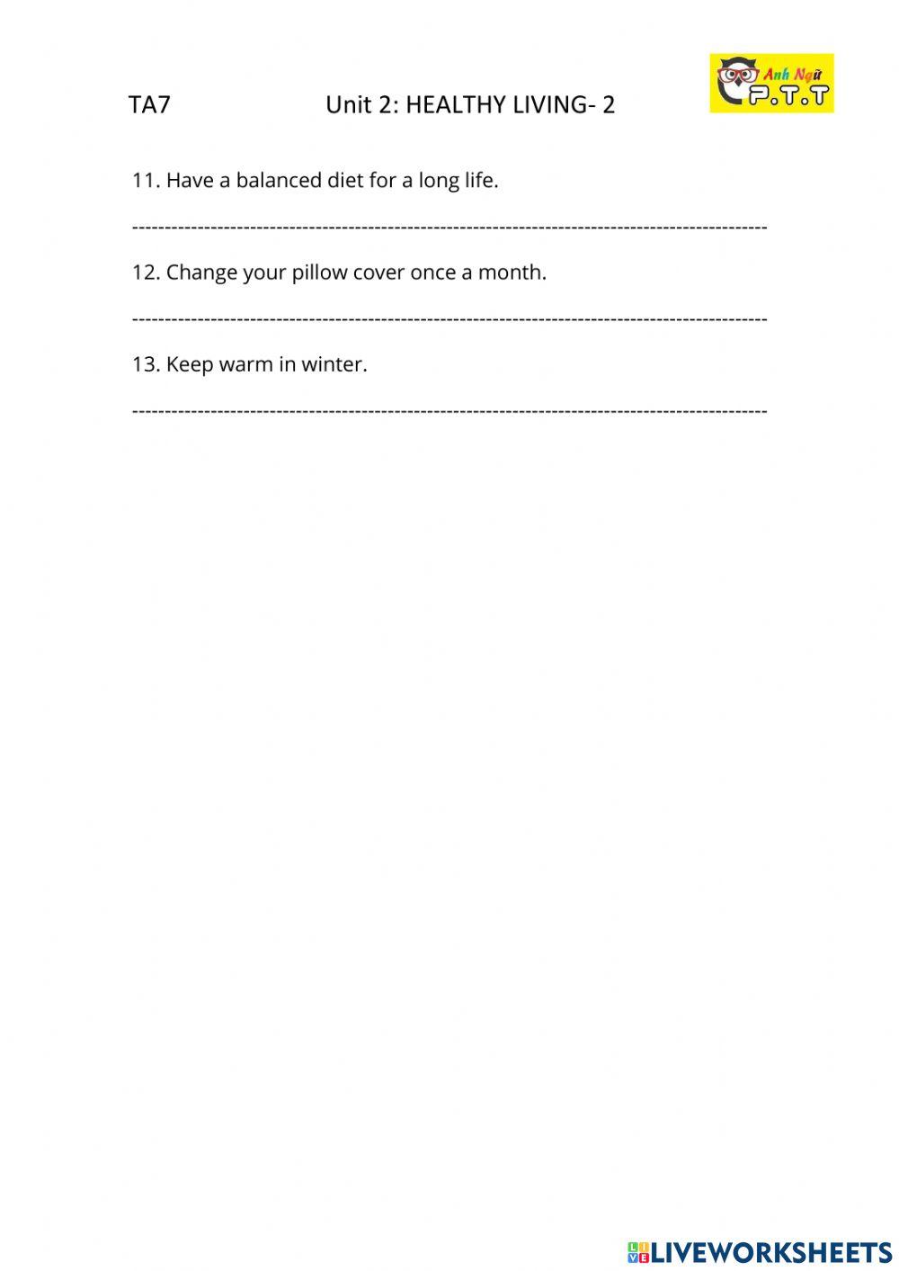 Ta7- u2 healthy living -2