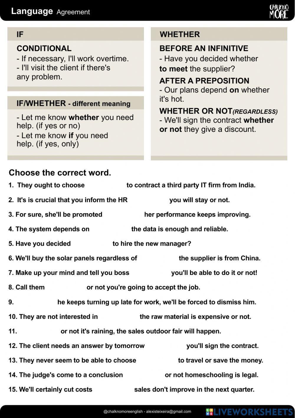 2178035 if vs whether chalknomore liveworksheets