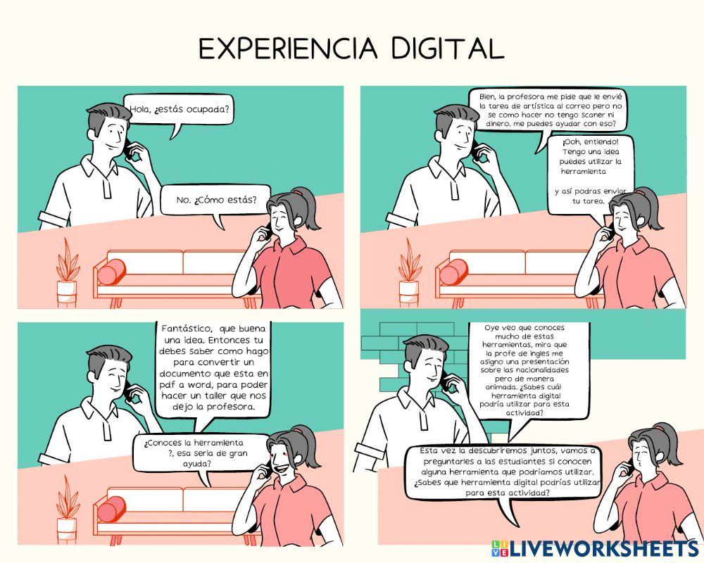 Experiencia digital