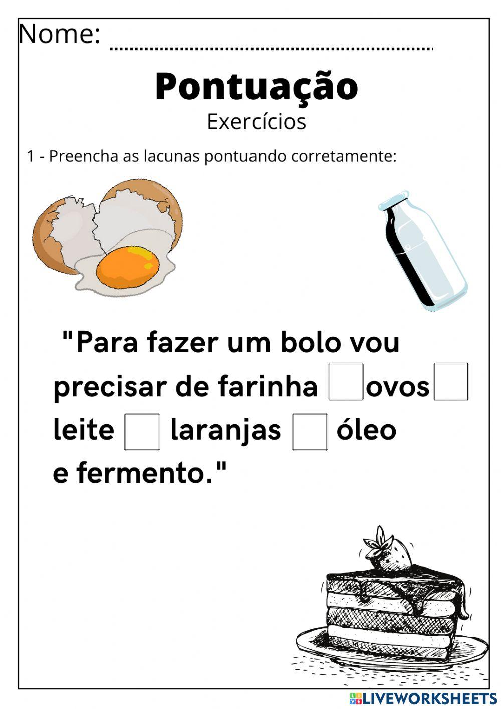 Sinais de pontuação