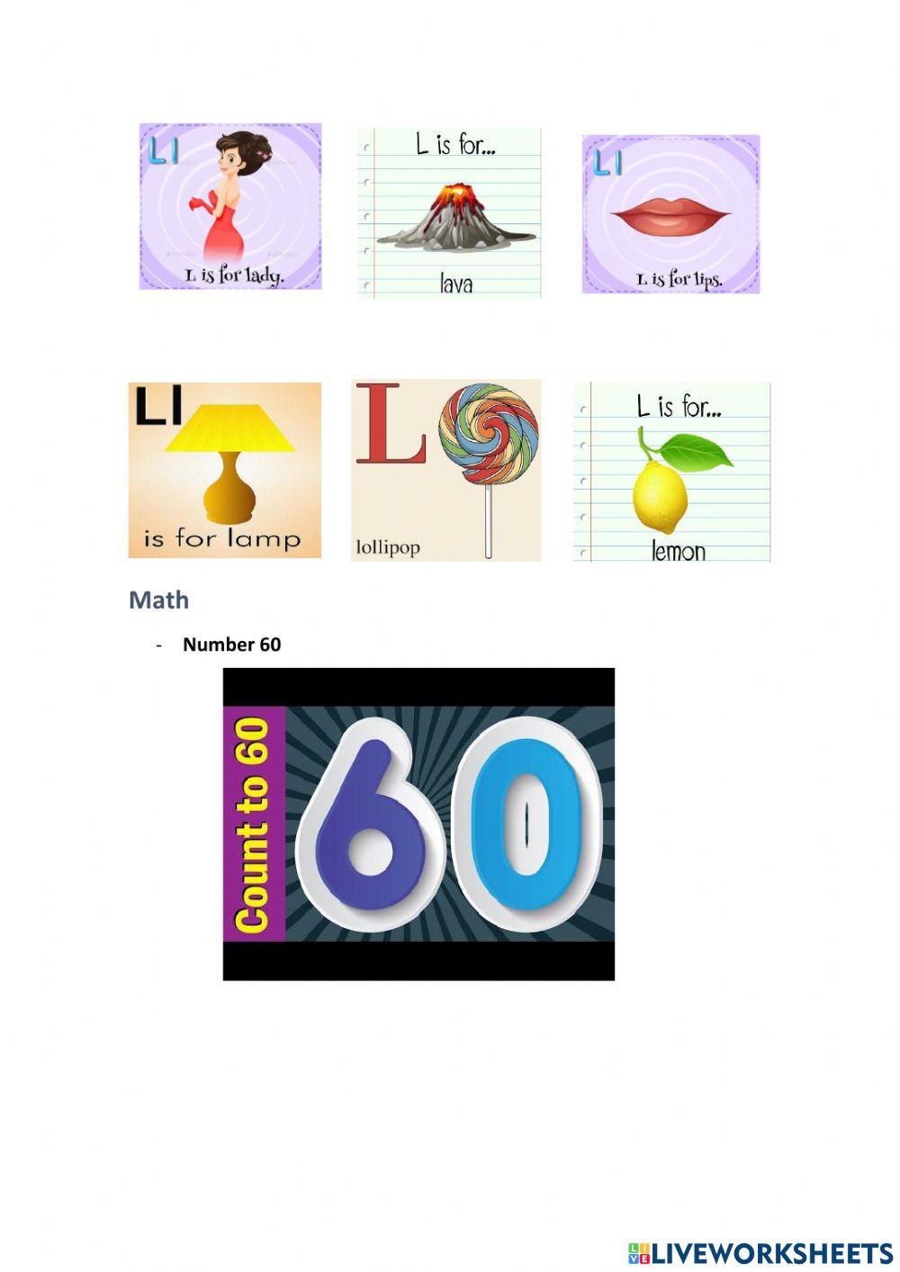 Weekly Activities 24