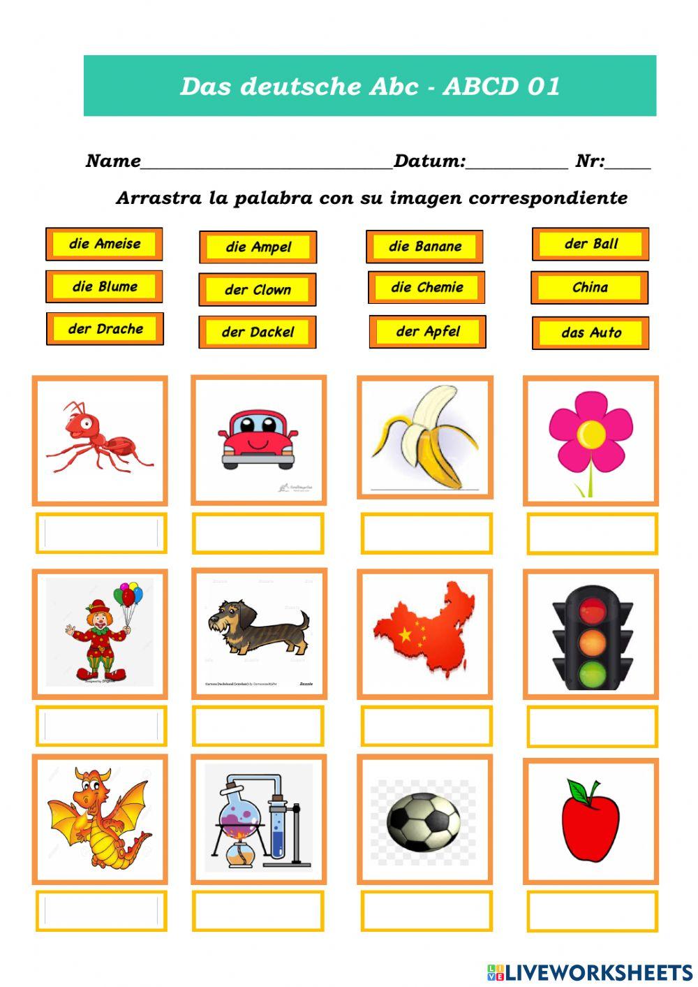 Das deutsche Abc. ABCD 01