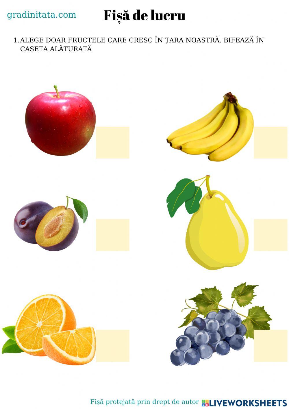 Fructe din țara mea