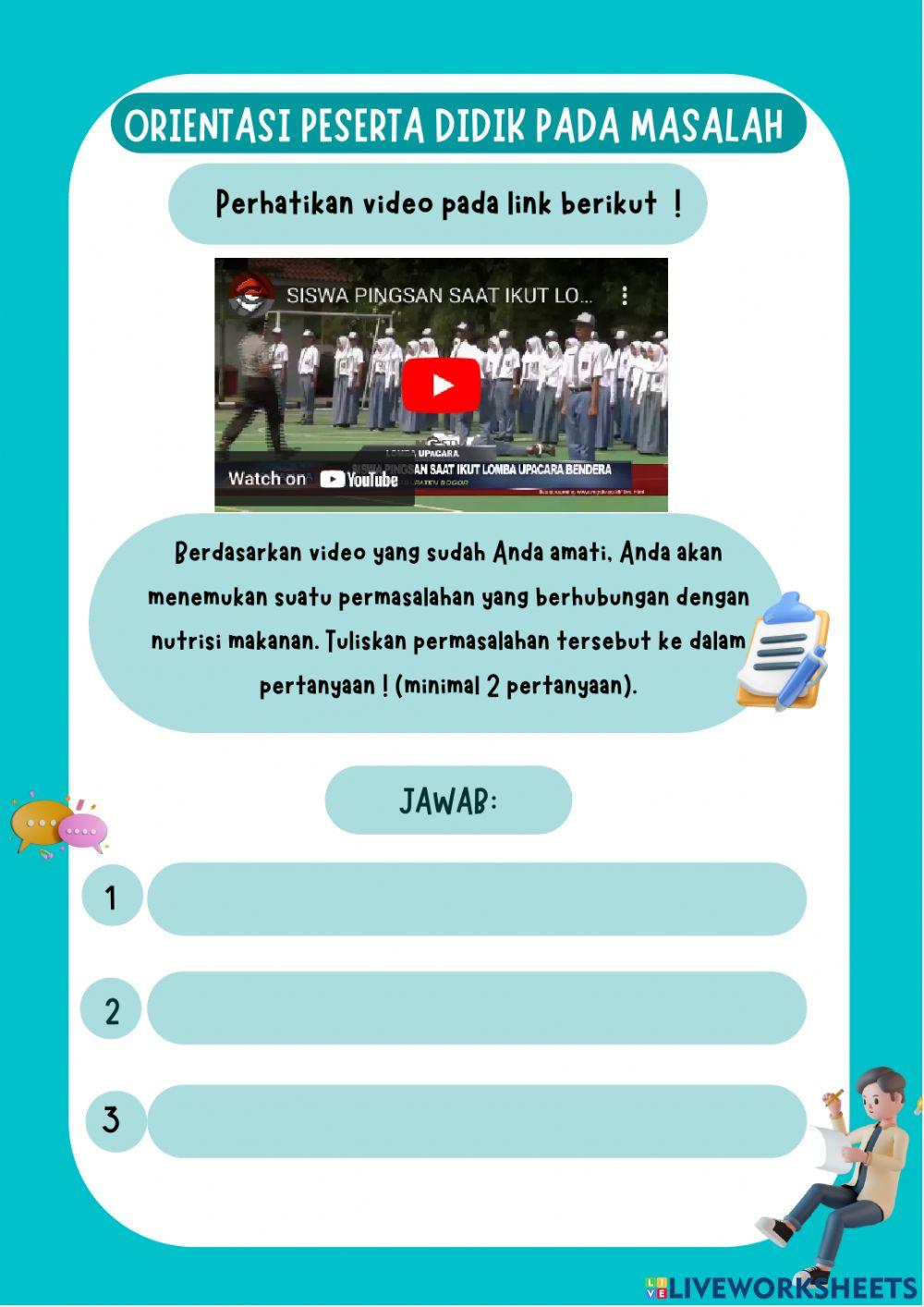 Lkpd nutrisi (uji makanan)