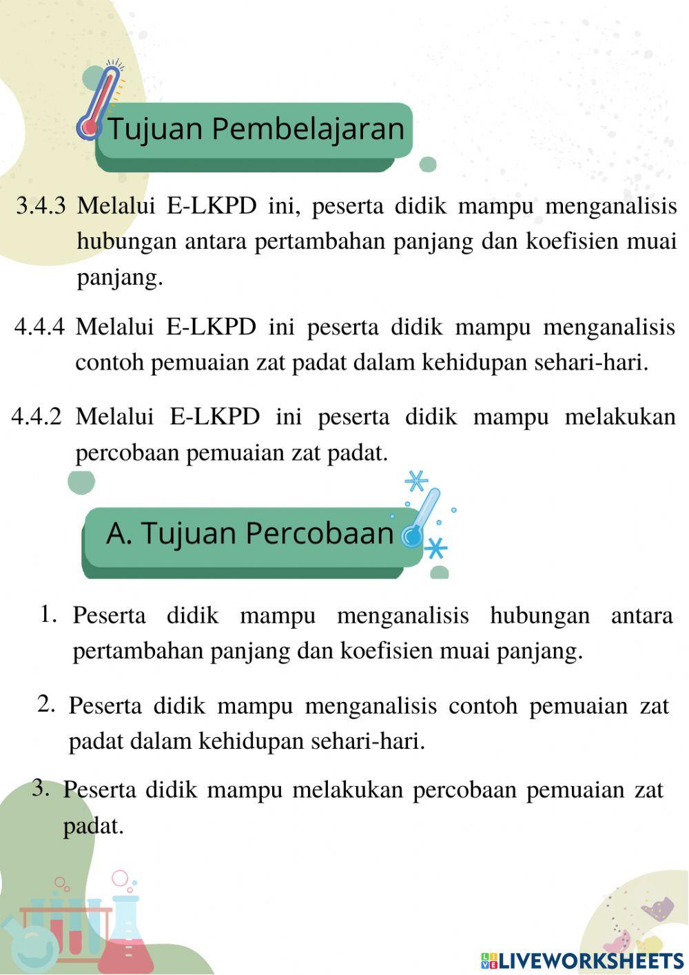 Pemuaian zat padat bagian 1