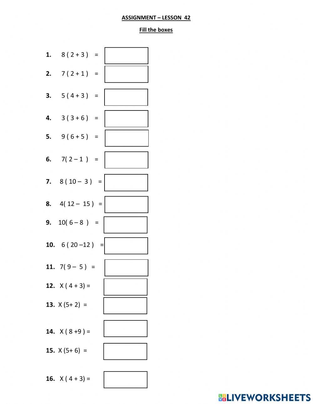 Solving multi step equations-1