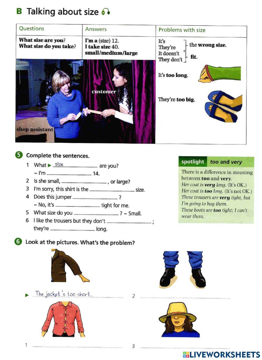 Basic Vocabulary-19 Buying clothes