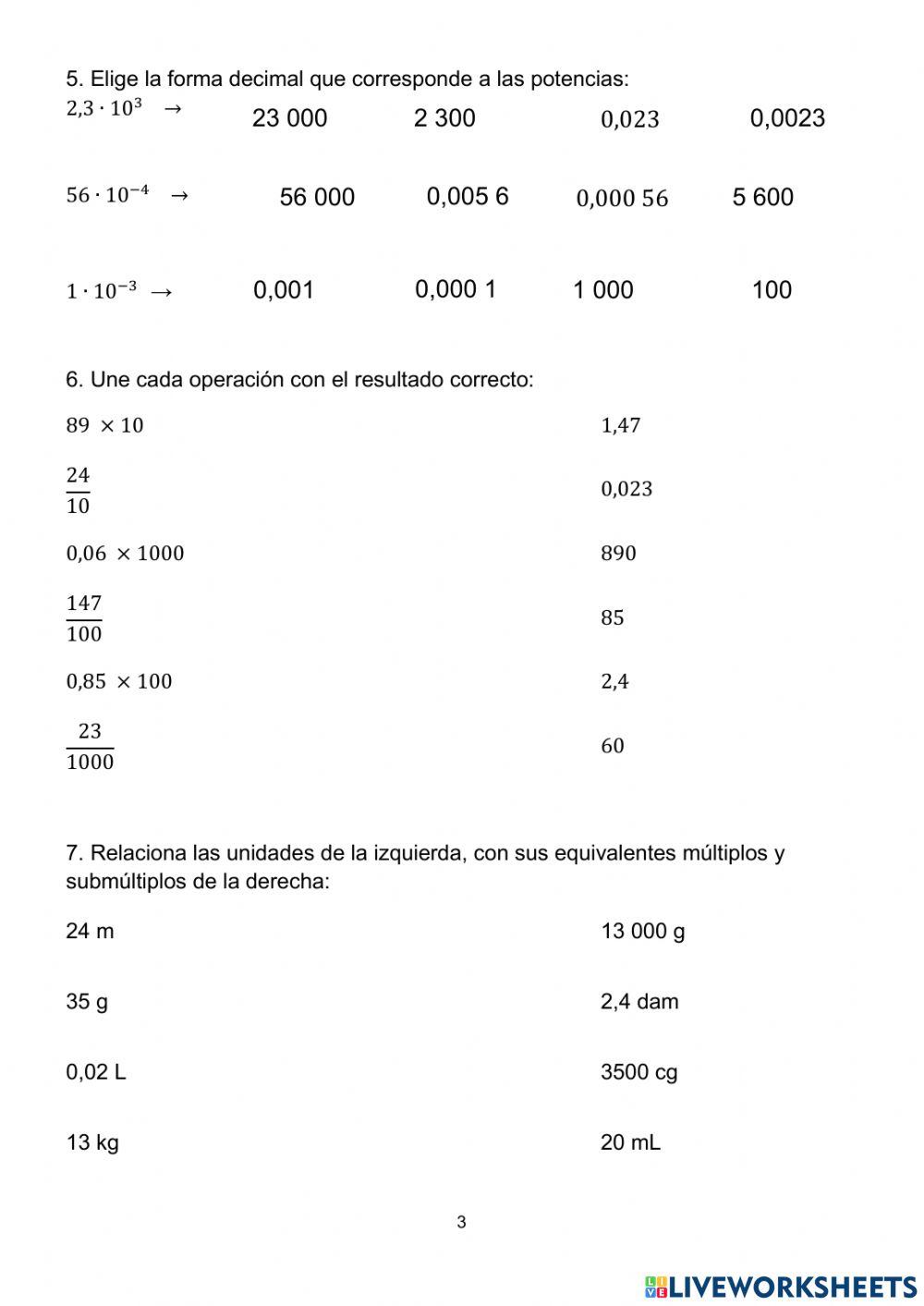 Resumen método y unidades