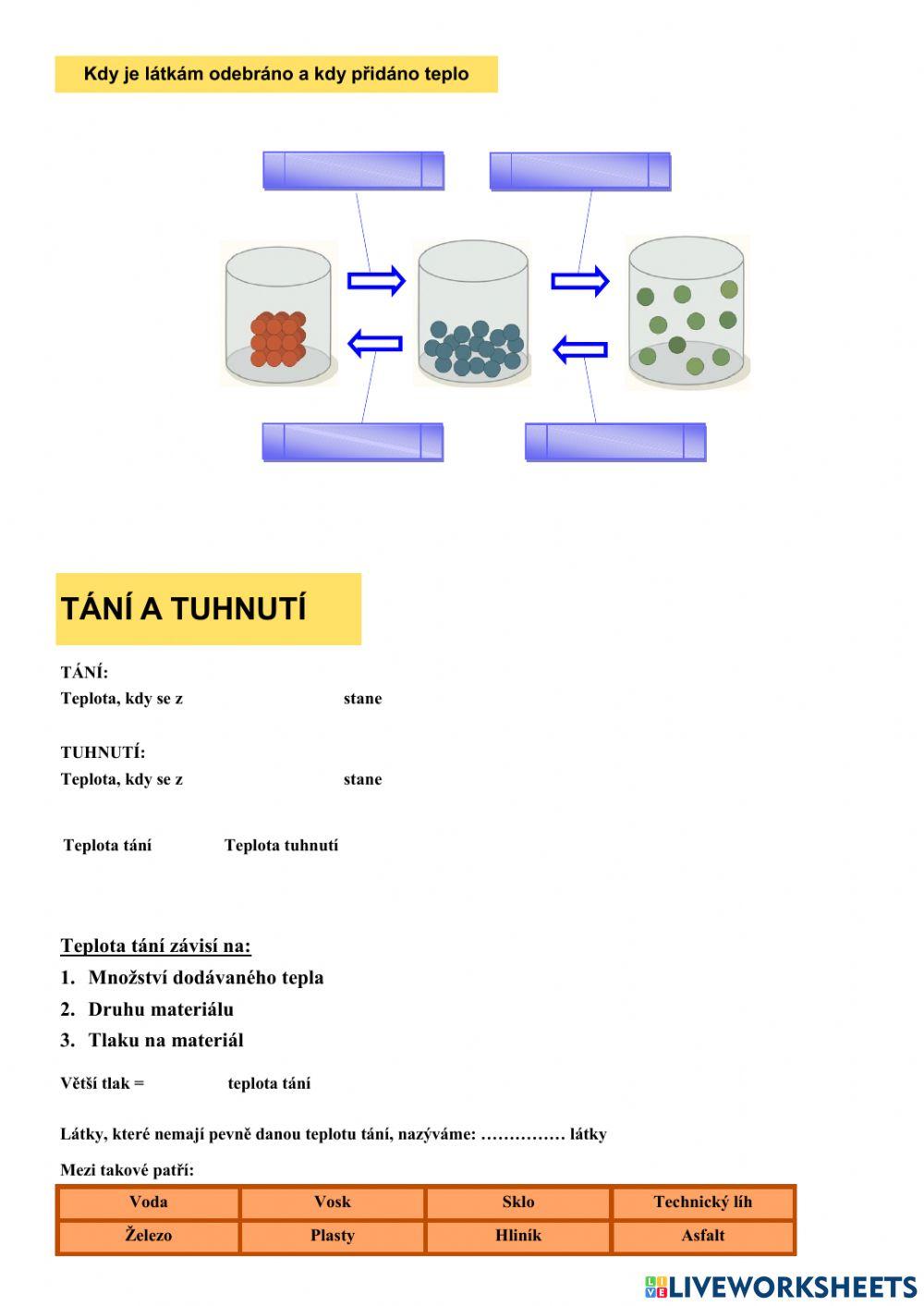 Termika - OPAKOVÁNÍ 02 skupenské změny(2)