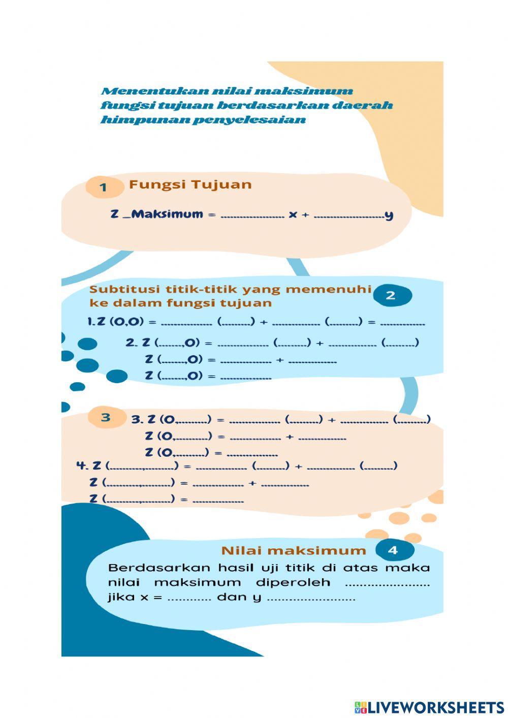 Program linear assesment 1