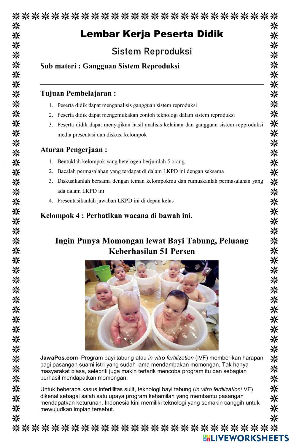 Gangguan Sistem Reproduksi Kel 4