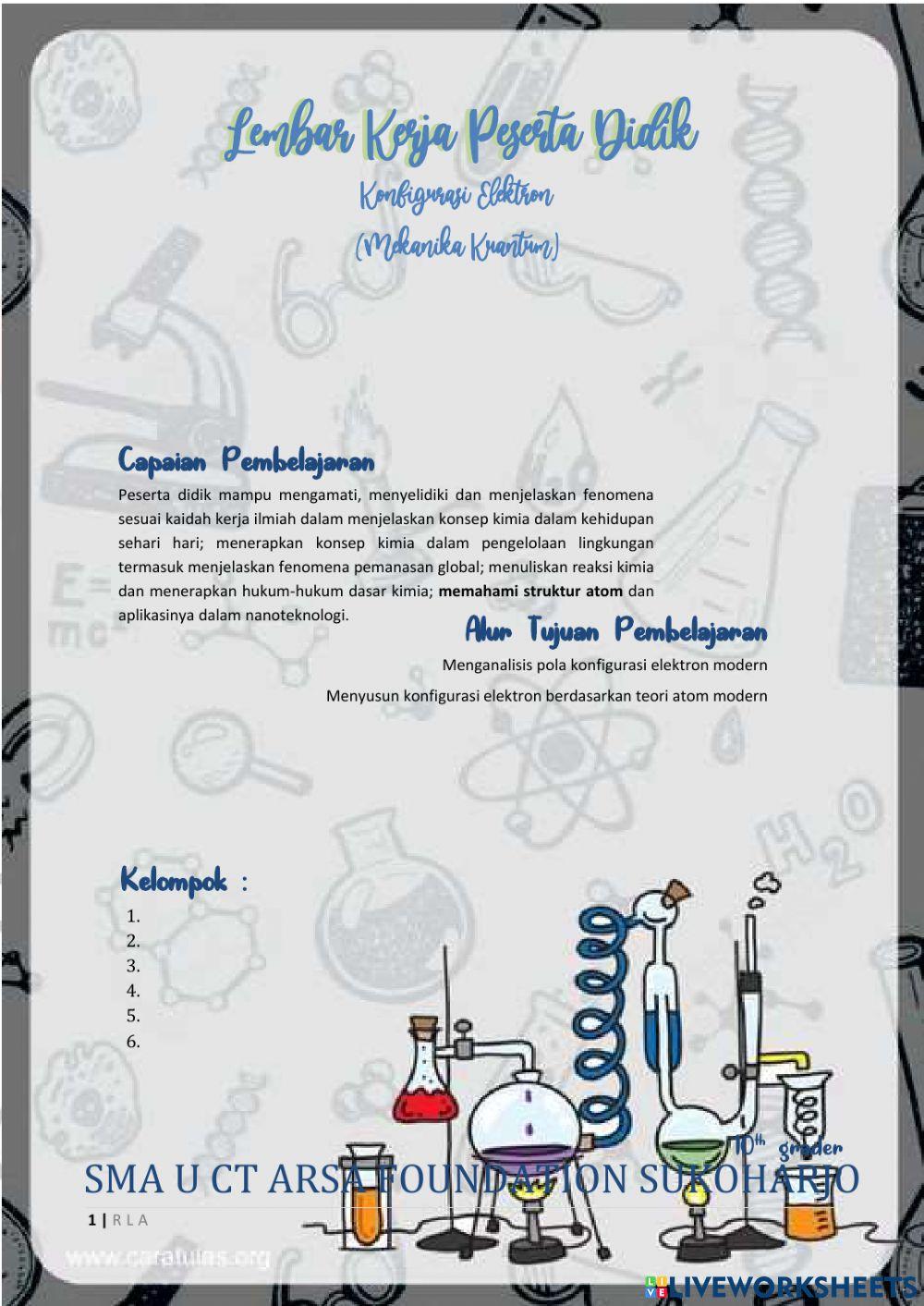 Lkpd konfigurasi elektron