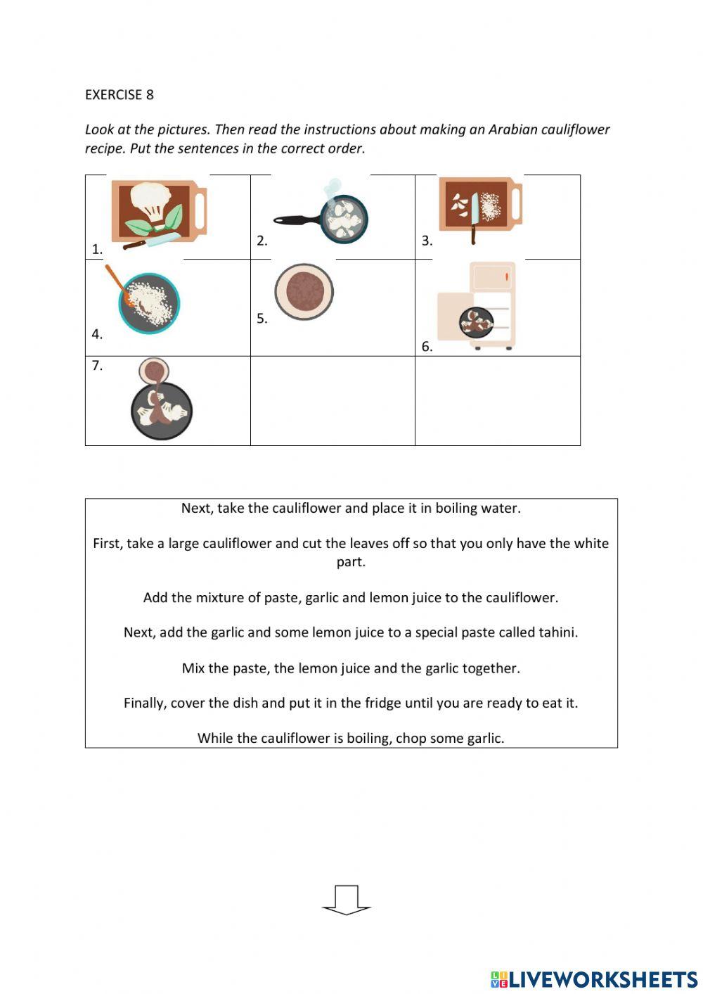 IE0, Unit 5, Grammar and Vocabulary, Exercise 8
