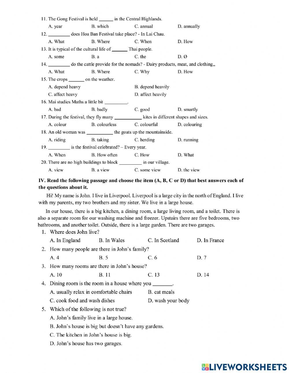 Lop 8- test your self 1