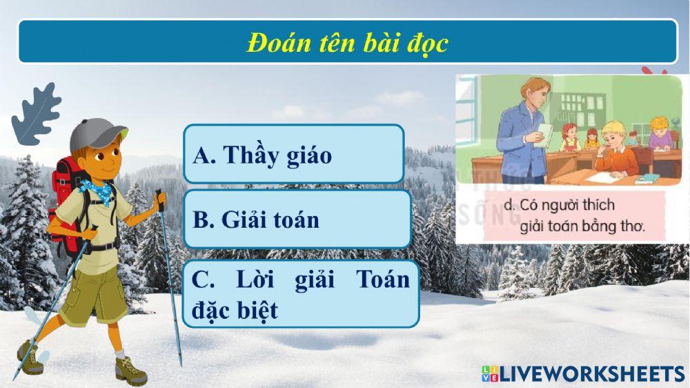 Ôn tập giữa học kì 1 (t1.2)