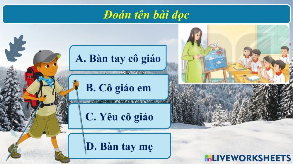 Ôn tập giữa học kì 1 (t1.2)