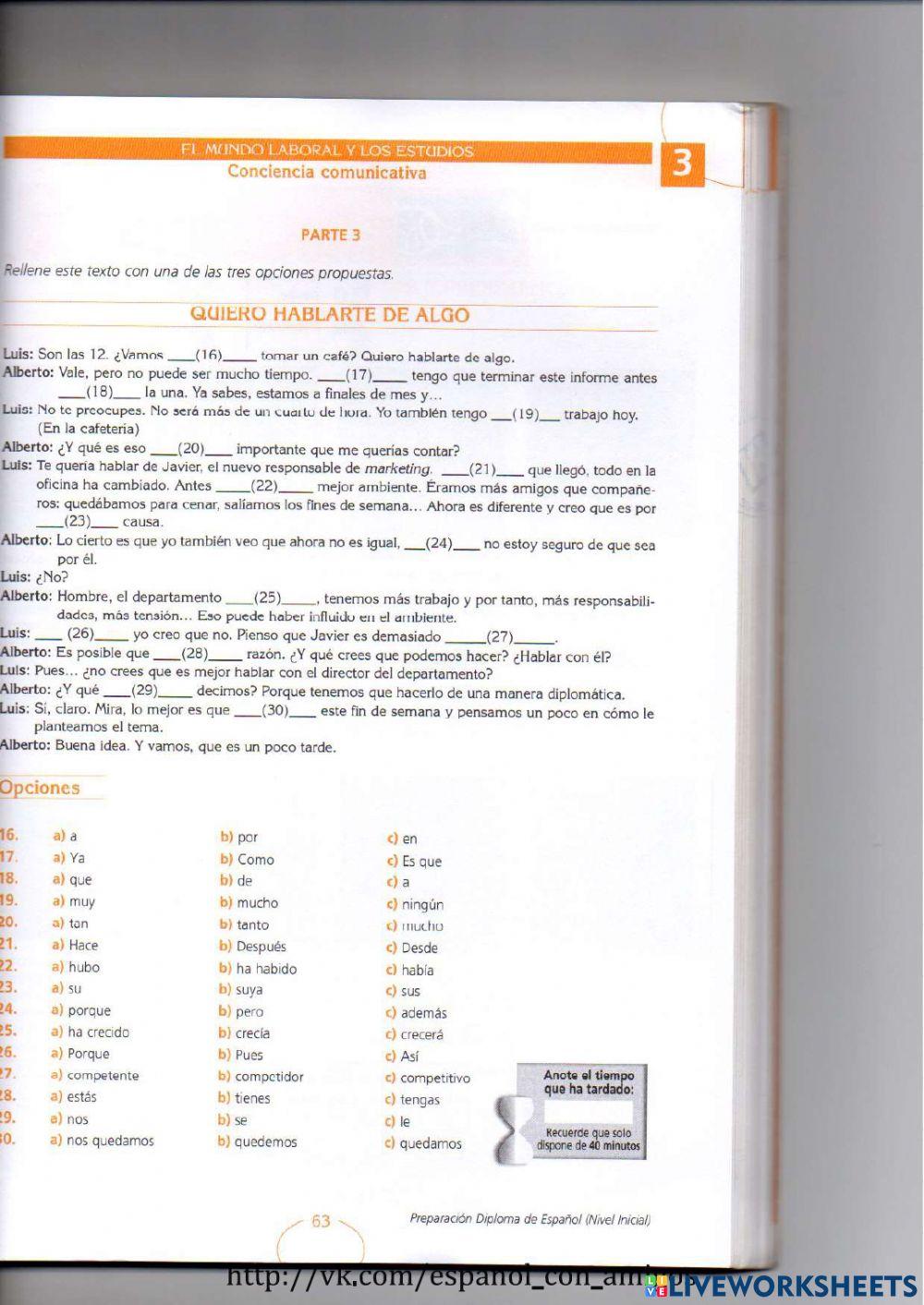 Tercera y cuarta oct N2