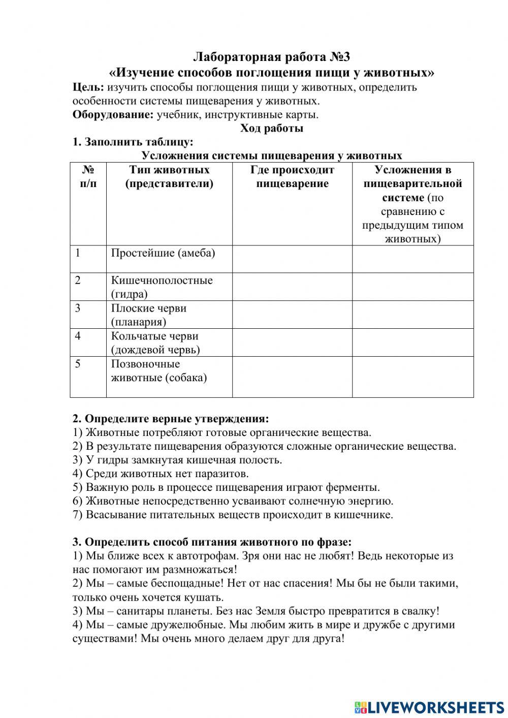 Лабораторные работы